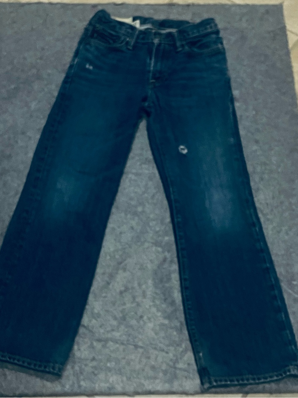 Abercrombie & Fitch Kids Dark Blue Jeans